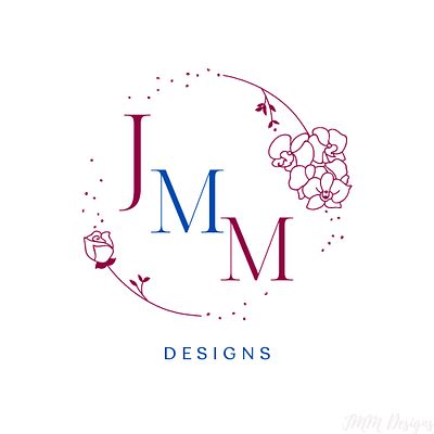 Flower Logo canva graphic design logo typography