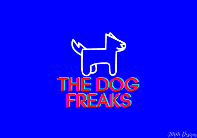 The Dog Freaks Logo canva graphic design logo