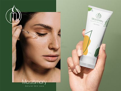 Skin Care product Logo and Label design beauty logo branding cosmetics logo design feminine logo flat logo design green logo logo natural nature skin care logo natureal skin care skin care logo