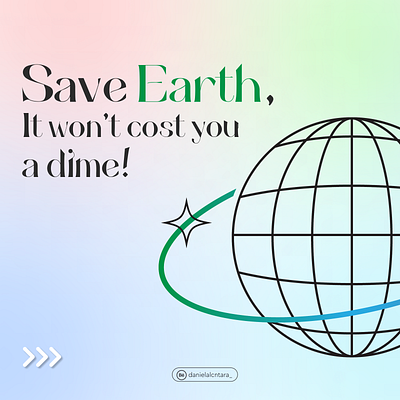 Save Earth / Social Media Poster design earth graphic design illustration poster saveourplanetposter social media post