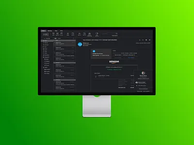 Gmail Desktop Application adobe xd branding gmail google illustration uidesign xd