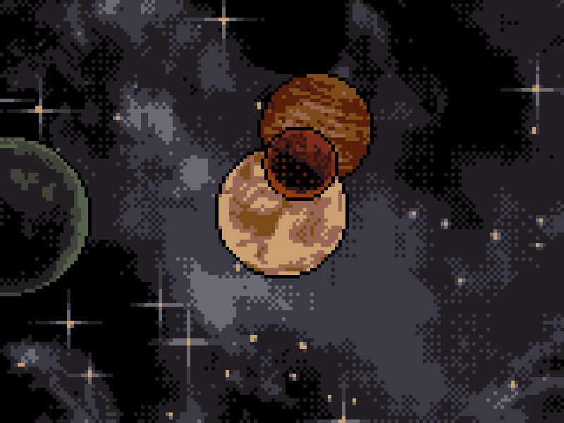 Planets 3d 3d render art pixel pixelart space
