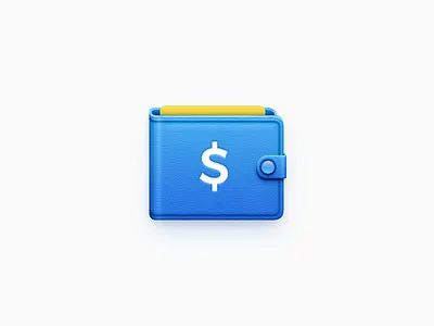 Wallet Icon app icon dollar leather mac icon macos icon osx icon realistic sandor skeu skeuomorph skeuomorphism ui icon user interface icon ux icon wallet