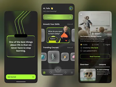 Elmadah - Online E-Learning Mobile App app ui apps design business cover design dailyuichallenge design illustration inspiration logo ui