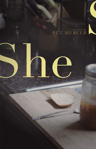 She | Alt. Film Poster ad adobe adobe illustrator advertising design graphic design movie poster