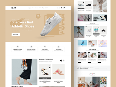 Shoes eCommerce Website design digitalmarketing ecommerce ecommerce shop ecommercewebsite footwear minimal onlineshop onlinestore shoes shoes website shopping sneakers trendy design ui ux web design webdeveloper website website design