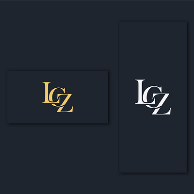 LCZ Initials letters logo branding initial letters logo letters logo logo minimalist logo monogram monogram logo