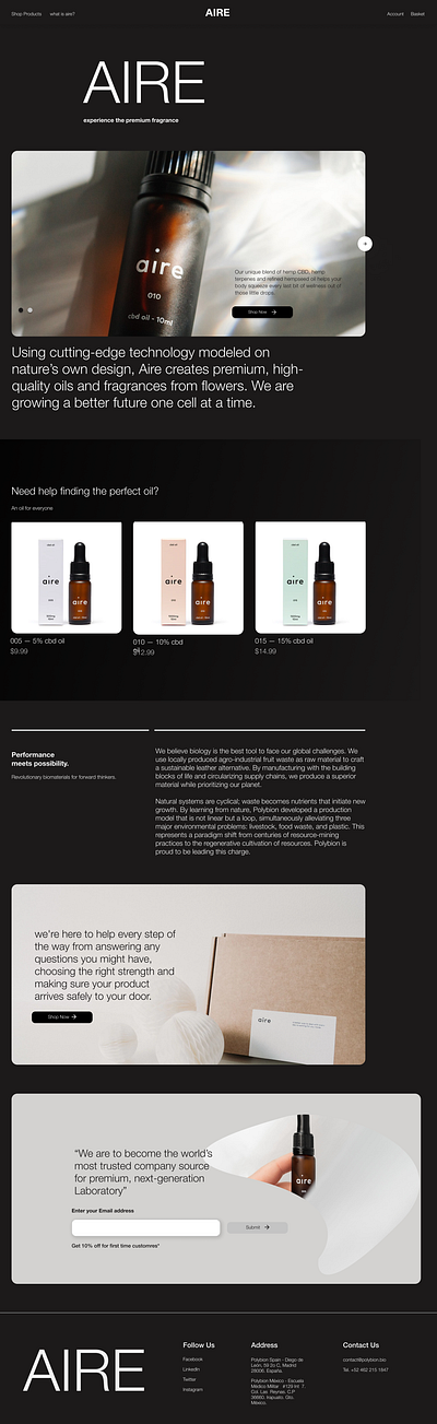 Landing page redesign design graphic design minimal ui ux web website