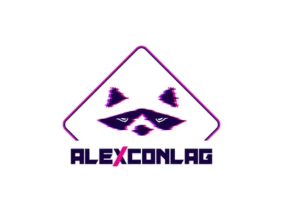 Alex Conlag Logo Design branding design funky gaming glitch glitch logo graphic design illustration logo logo design package design ui ux vector