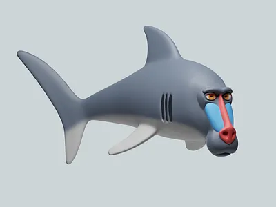 Acula Makaka 3d 3dsmax concept design illustration