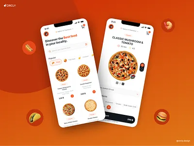 Food Delivery blockchain branding design figma illustration logo ui ux web website design