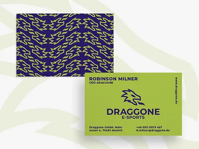 Business Card Draggone E-Sports brand brandidentity brandidentitydesign branding business card business card design business cards businesscard businesscarddesign creative creativity design designer logo minimal modern modern businesscard design print design stationary typography