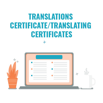 Translations Certificate/Translating Certificates translating certificates translations certificate