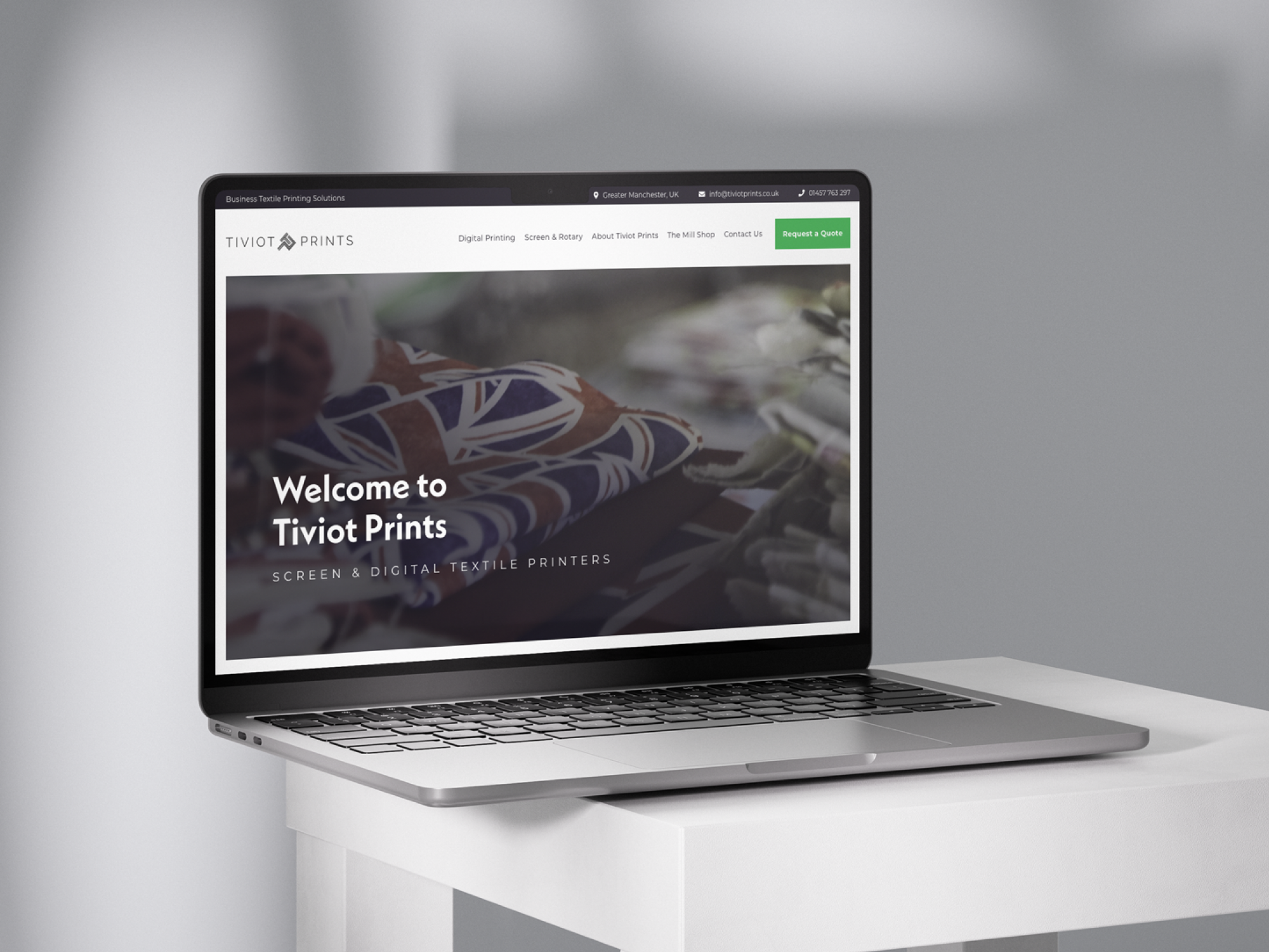 Tiviot Prints Website Design & Build ui design ux design web design