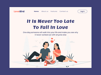 LoveBird-Find Your Partner. design ui