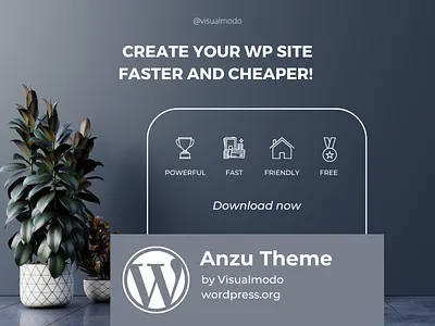 Download Anzu WordPress Theme - Free and Powerful anzu builder design elementor free illustration logo marketing plugins power responsive seo site builder template theme tips web design web development wordpress wp anzu