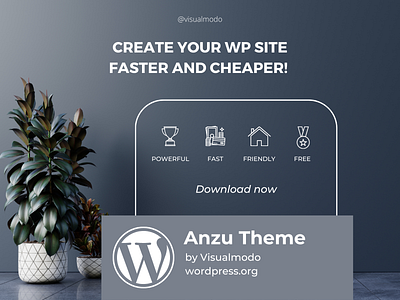 Download Anzu WordPress Theme - Free and Powerful anzu builder design elementor free illustration logo marketing plugins power responsive seo site builder template theme tips web design web development wordpress wp anzu