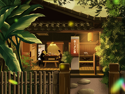 Noodle shop 插图