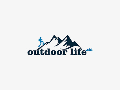 Brand Identity - Outdoor Life agency brandidentity branding creative creativeagency ecommerce european europeandesign logo merchandise onlineshop outdoor outdoorlife outdoorsports outsourceyourgraphics serchis serchiscreative skigoods skishop skitouring