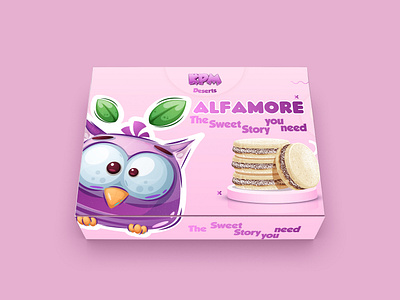 Funny & Cute Packaging alfa branding cookie cute cute packaging design funny funny and cute funny label funny packaging graphic design label minimal modern package packaging purple packaging