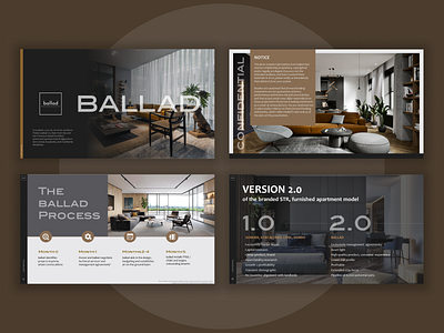 Presentation design black branding design graphic design pitch deck presentation real estate