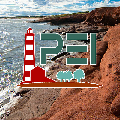 Prince Edward Island brand branding canada design edward graphic design identity illustration island lighthouse logo pei prince prince edward island province travel ui visual