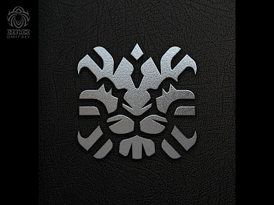 X-serious lion logo animal beast branding lion logo x litter x logo