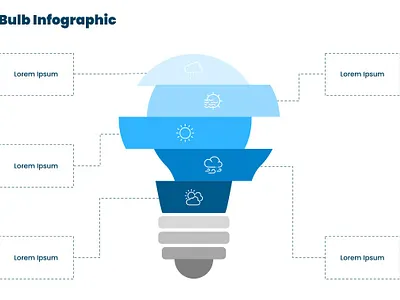 Bulb Infographic animation business infographic circle infographic graphic design infographic infographics powerpoint