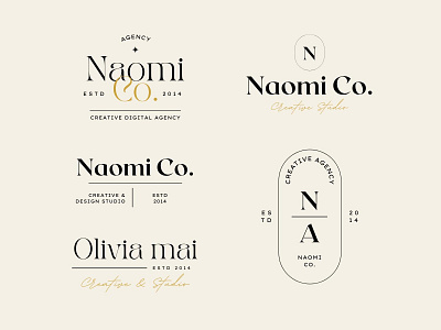 Minimalist and Clean Typography Logo - Canva Template brand design branding canva canva template clean design graphic design logo minimal minimalist simple template typo