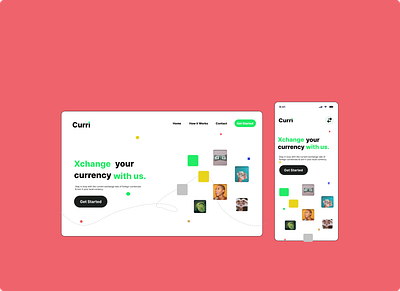 Curri branding ui ux