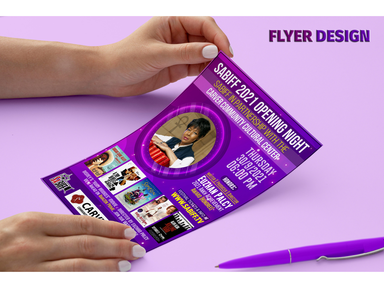 Example of Flyer Design – Maximize Engagement