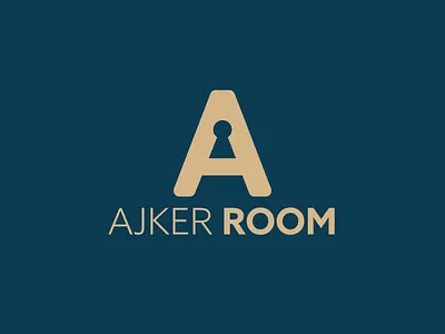 AJKER ROOM branding design graphic design icon logo minimal vector