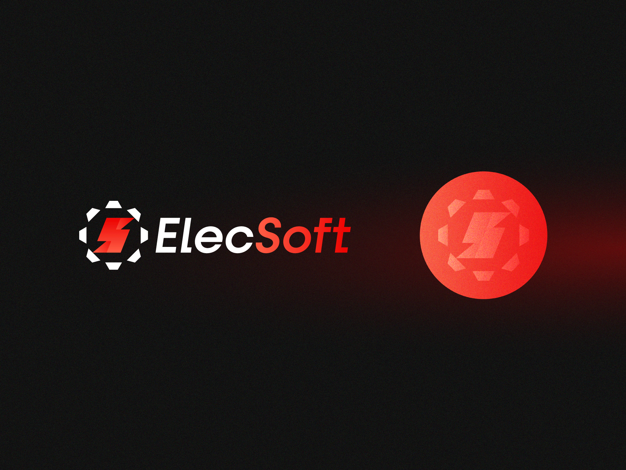 ElecSoft brand identity electrical logo electrical service logo logo design s electric logo