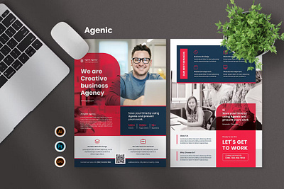 Flyers branding graphic design logo