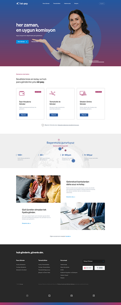 İstanbul Ödeme - İst-pay design ui web