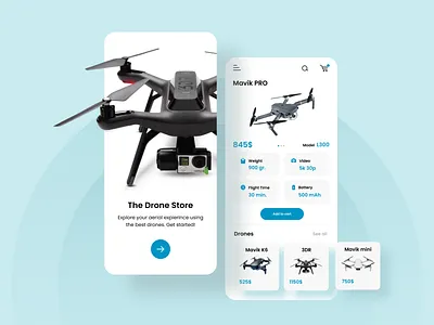 Drone App Challenge appdesign application applicationdesign appuiuxdesign darkthemeui design drone droneapp droneui graphic design ios lightthemeui ui uikit uiux uiuxdesign userinterface ux