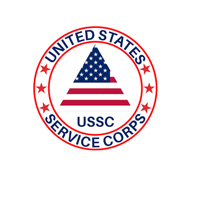 ussc logo 3d graphic design logo