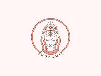 Feminine Natural Therapy Logo branding business logo custom logo design feminine logo graphic design illustration logo logo design minimalist logo