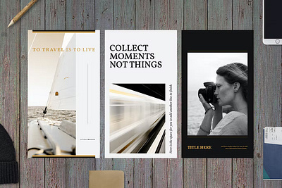 Travel Social Media Template Pack catalog clean design facebook followers illustration indesign instagram magazine pack porfolio print printable social social media template template pack travel social trip twitter