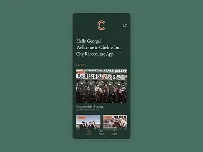 Racecourse mobile app prototype animation app design design horses ia interactions ios luxorious menu mobile mobileapp navigation noble prototype racecourse ui uk userinterface ux visual design