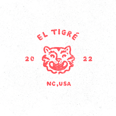 El Tigre animal big cat cat cute doodle drawing feline hand drawn illustration nc north carolina procreate tiger tigers tigre