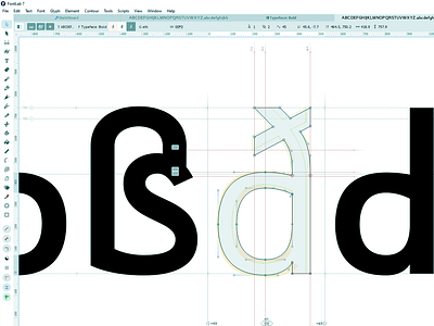 Type Design 17 2d art artwork design font fontlab graphic design lettering modern type design typeface typography vector