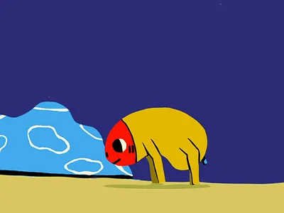 2D Animated Film 2d 2d animation 2d animator 2d creature 2d illustration 2d liquid animation 2d motion animation cel animation character animation character design character jumping frame by frame jump animation motion design motion designer short film