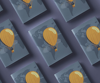 Around the World in Eighty Days around the world balloon illustration jules verne novel