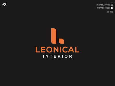 LEONICAL app branding design icon illustration letter logo minimal ui vector