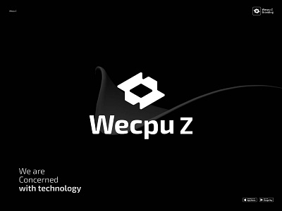 wecpu z logo brand identity branding identity it logo logo logo design logos logotype tech tech logo technologies technology logo