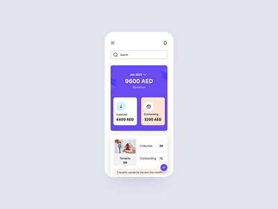 Tenant Management Mobile App Design Interaction animation branding client management design dr dribbble e commerce design figma gradient microinteractions ui mobile app design mobile ui motion graphics riju dany rijurajan simple tenant management typography ui ui designer