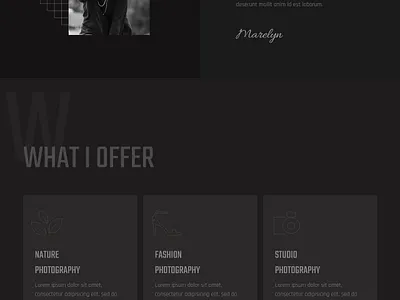 Qtheme - Photography Website Template template