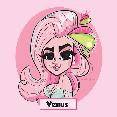 Venus: Solar Sisters Series art boardgames cartoon character character design design games gaming girl character illustration vector