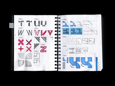 Sketches - 36 Days of Type 36 days of type 36 days of type 09 black and white challenge design glyphs graphic design letters sketch sketchbook sketches type typography vector